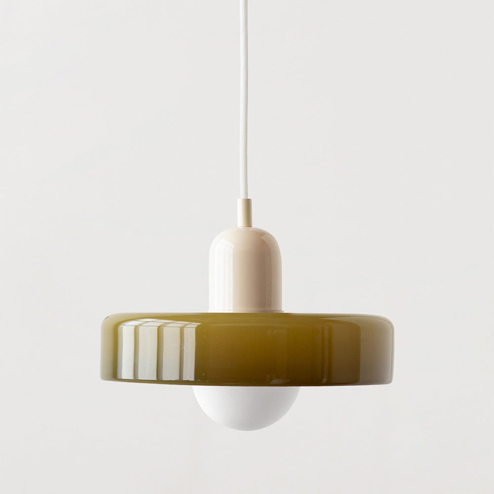 Elara Glass Chandelier With Adjustable Suspension Light