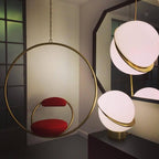 Lunara | Moon-Shaped Pendant Light | Vivrek