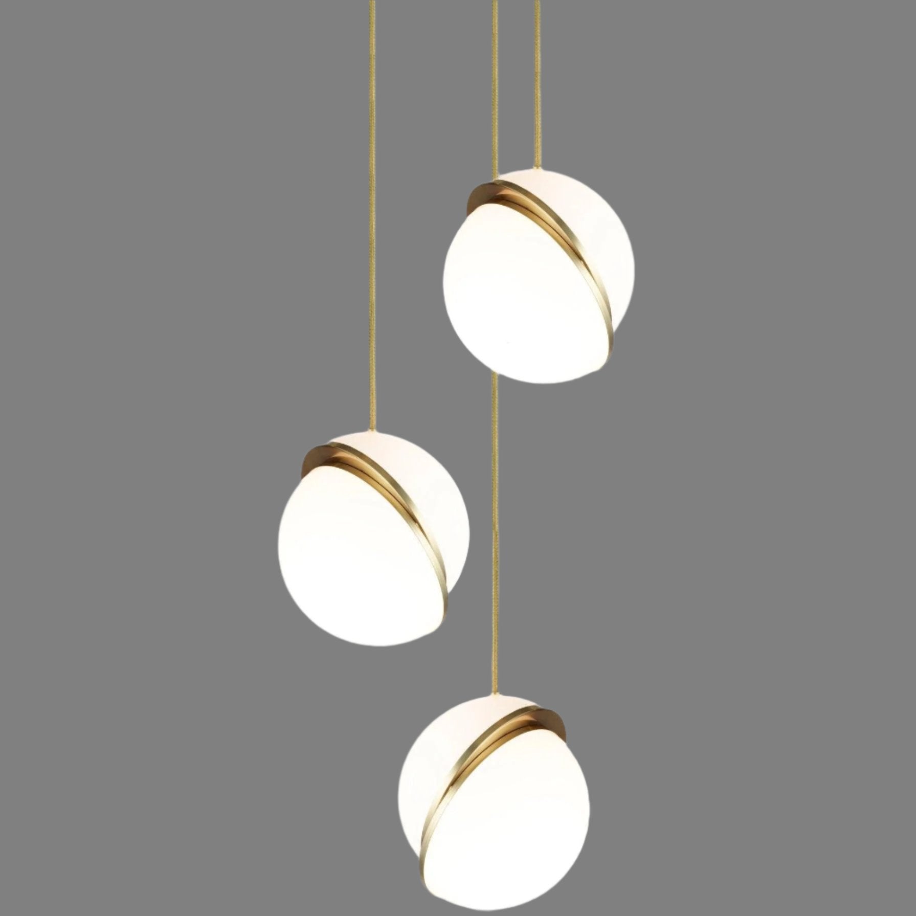 Lunara | Moon-Shaped Pendant Light | Vivrek