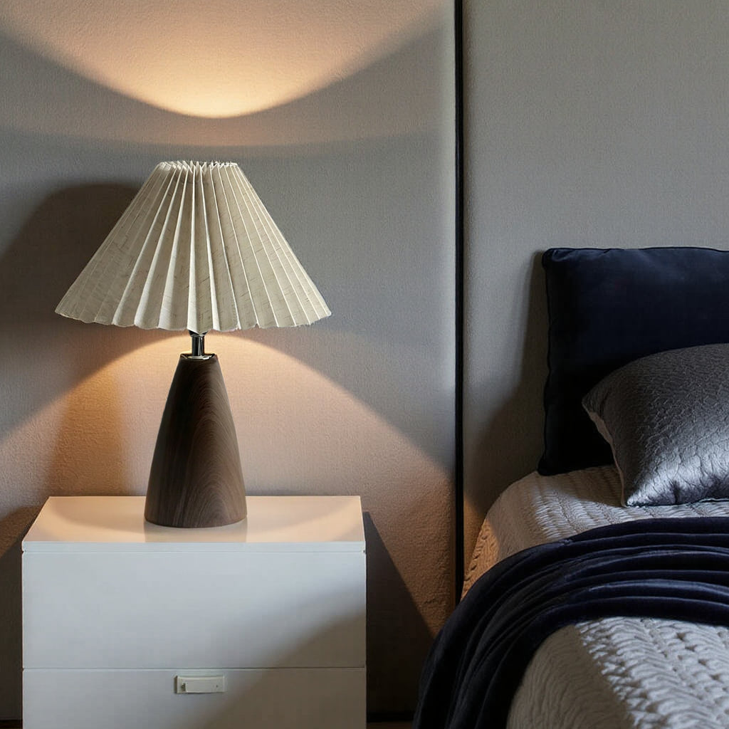 Vivrek - Beza linen table lamp