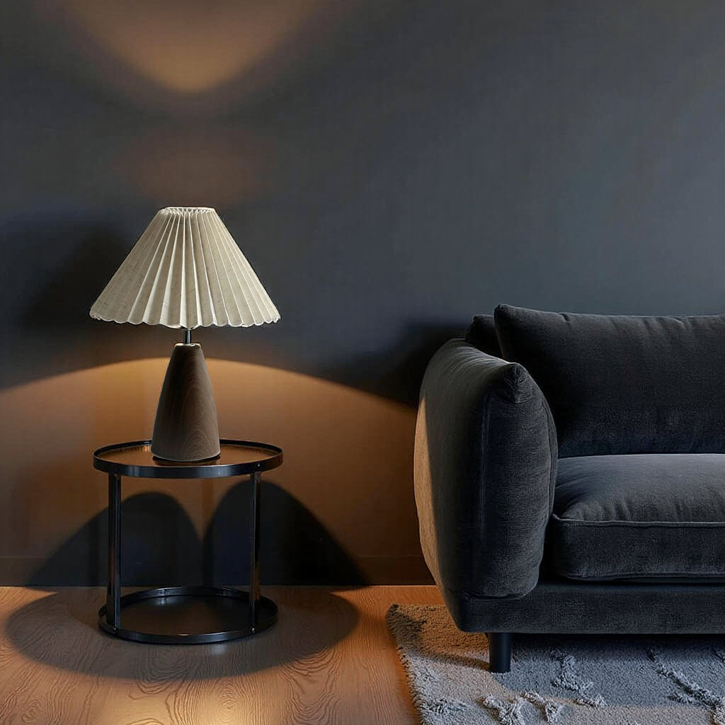 Vivrek - Beza linen table lamp