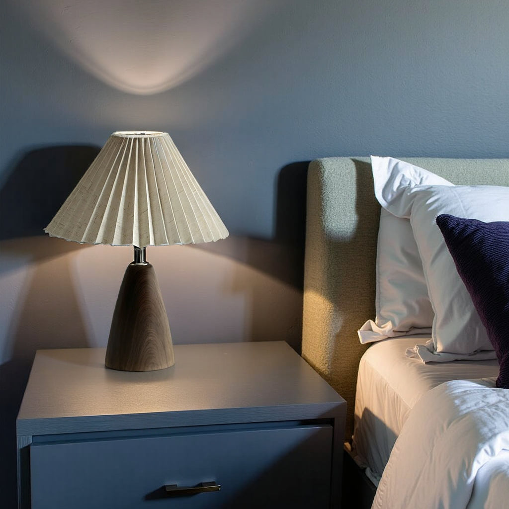 Vivrek - Beza linen table lamp