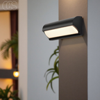 Vivrek - Luz de Pared Exterior LED Negra