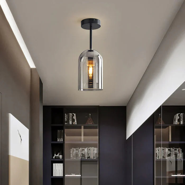Vivrek - Glass Vintage LED ceiling lamp