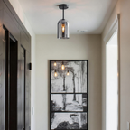 Vivrek - Glass Vintage LED ceiling lamp