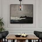 Vivrek - Glass Vintage LED ceiling lamp