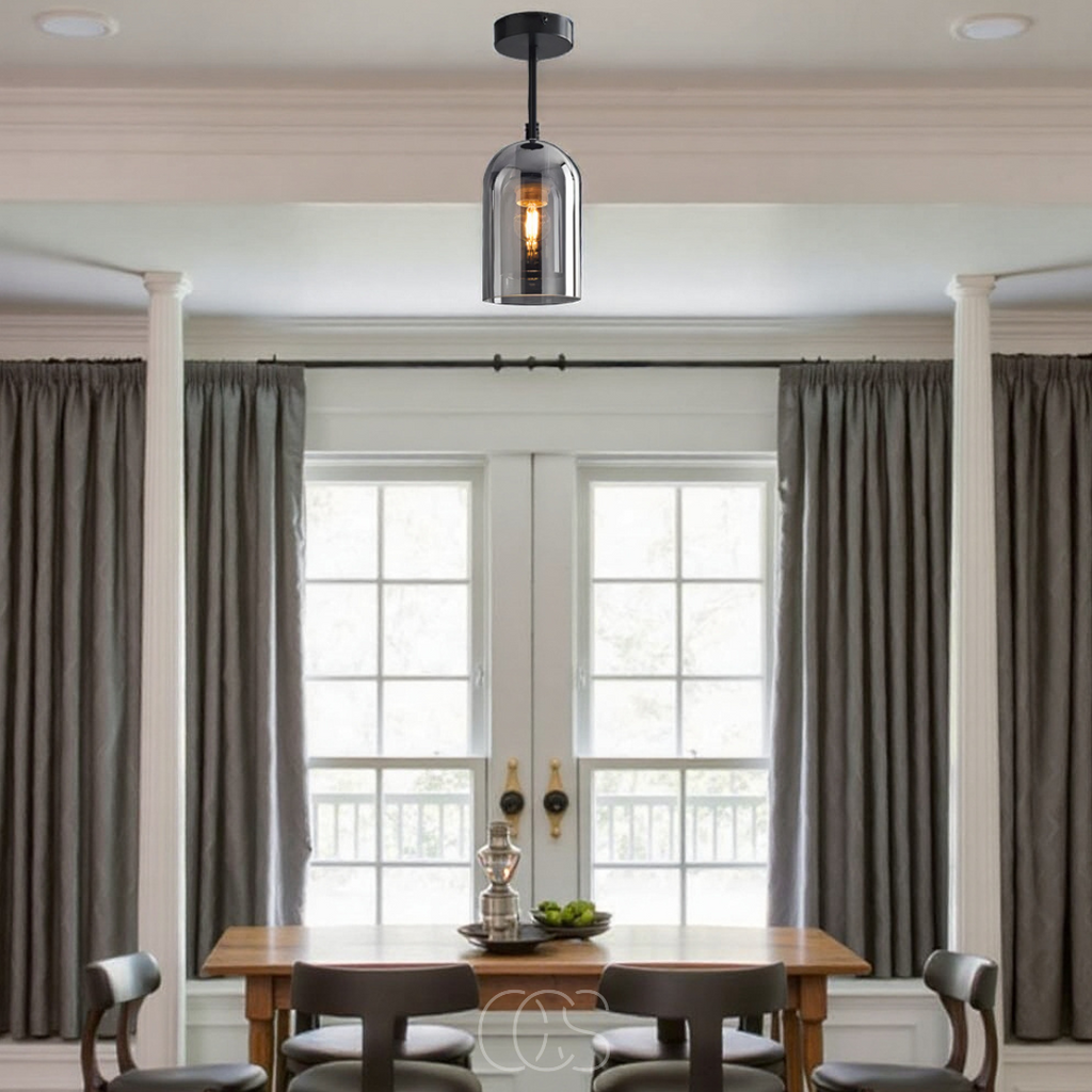 Vivrek - Glass Vintage LED ceiling lamp