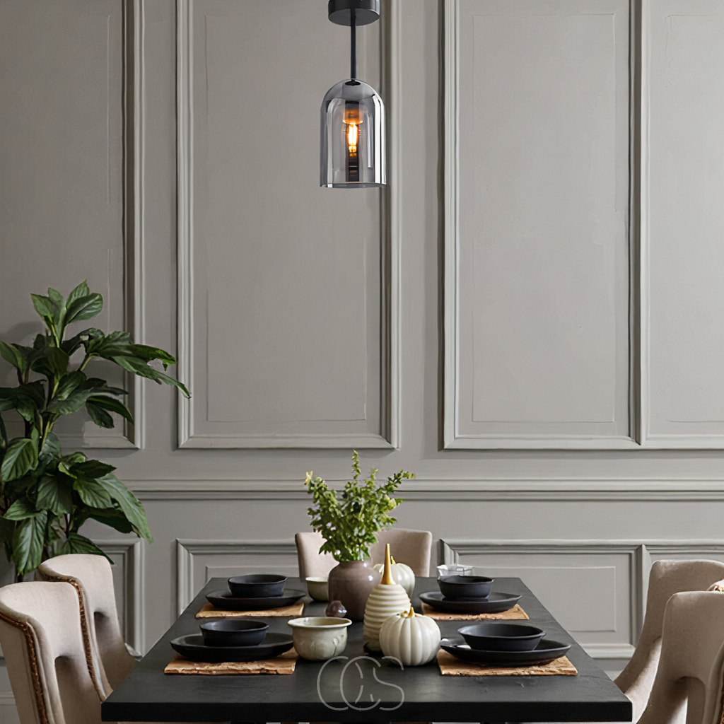 Vivrek - Glass Vintage LED ceiling lamp