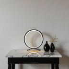 Vivrek - Lámpara de Mesa LED en Forma de Anillo - Diseño Moderno Minimalista
