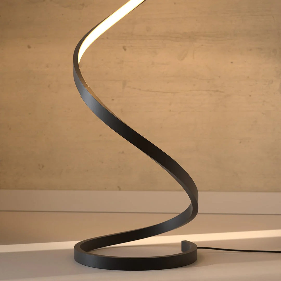 Vivrek - Lámpara de Pie Espiral LED Regulable