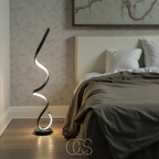 Vivrek - Lámpara de Pie Espiral LED Regulable