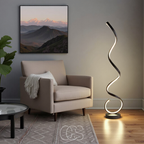 Vivrek - Lámpara de Pie Espiral LED Regulable