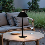 Vivrek - Lámpara de Mesa Inalámbrica de Lujo - Linterna LED Regulable por Tacto