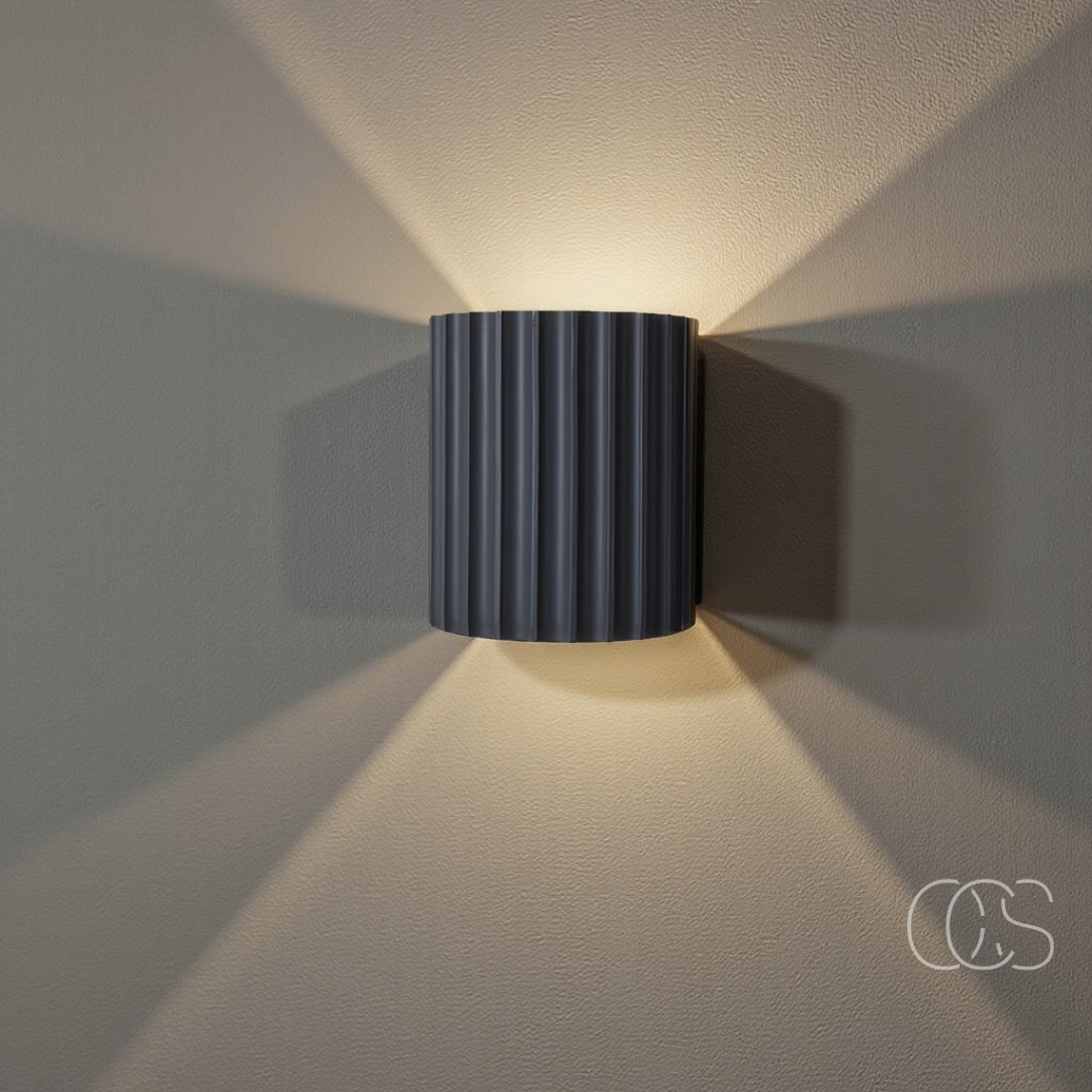 Vivrek - Lámpara de Pared LED Minimalista - Luz Hacia Abajo y Arriba
