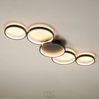 Vivrek - Lámpara de Techo de Diseño Moderno - Anillos LED
