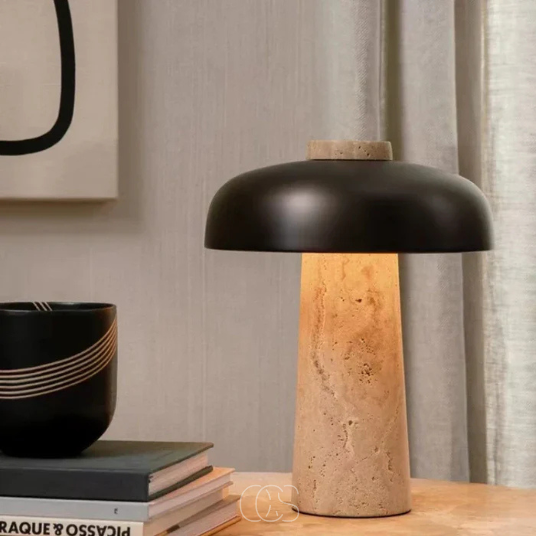 Vivrek - Modern Stone Table Lamp
