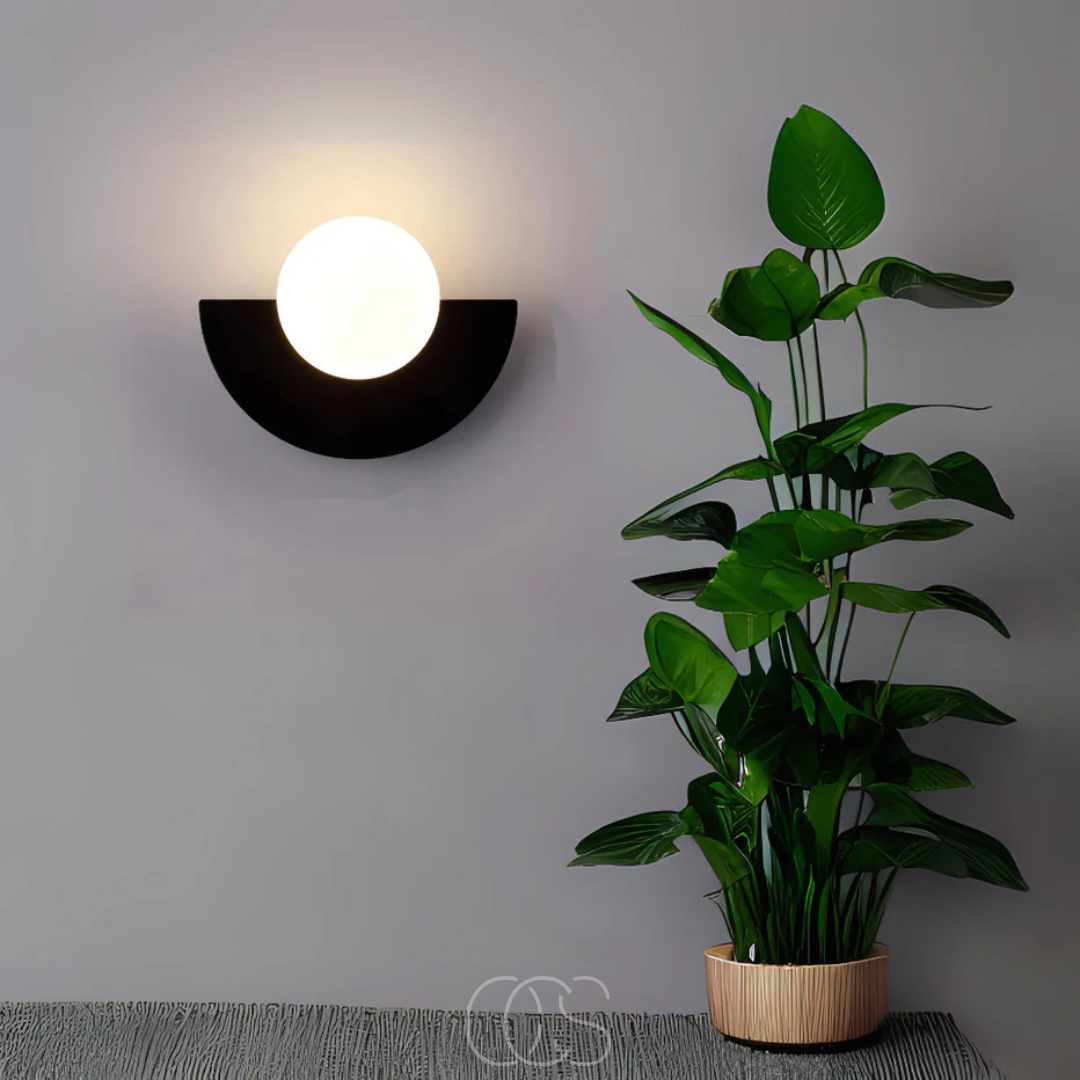 Vivrek - Nordic Half-Circular Wall Lamp – Scandinavian Design