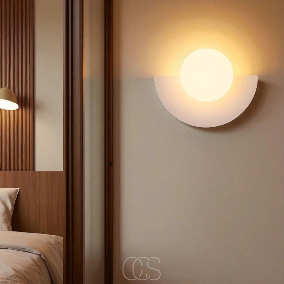Vivrek - Nordic Half-Circular Wall Lamp – Scandinavian Design