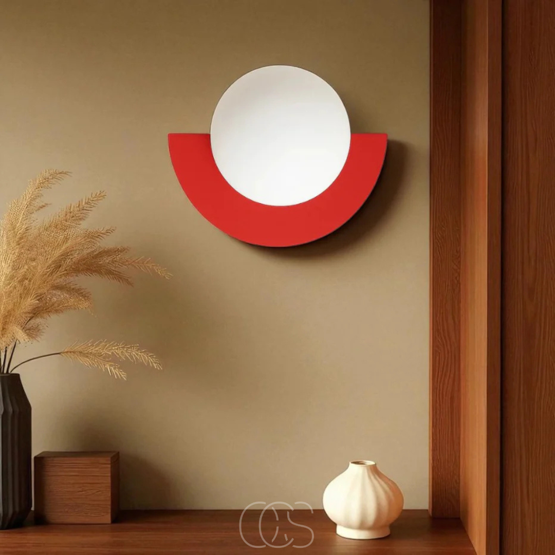Vivrek - Nordic Half-Circular Wall Lamp – Scandinavian Design