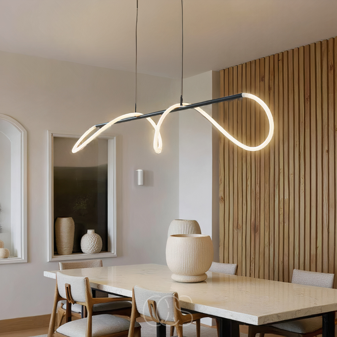 Vivrek - Lámpara colgante con tubos LED - Diseño moderno