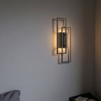 Vivrek - Lámpara de Pared LED Geométrica Rectangular