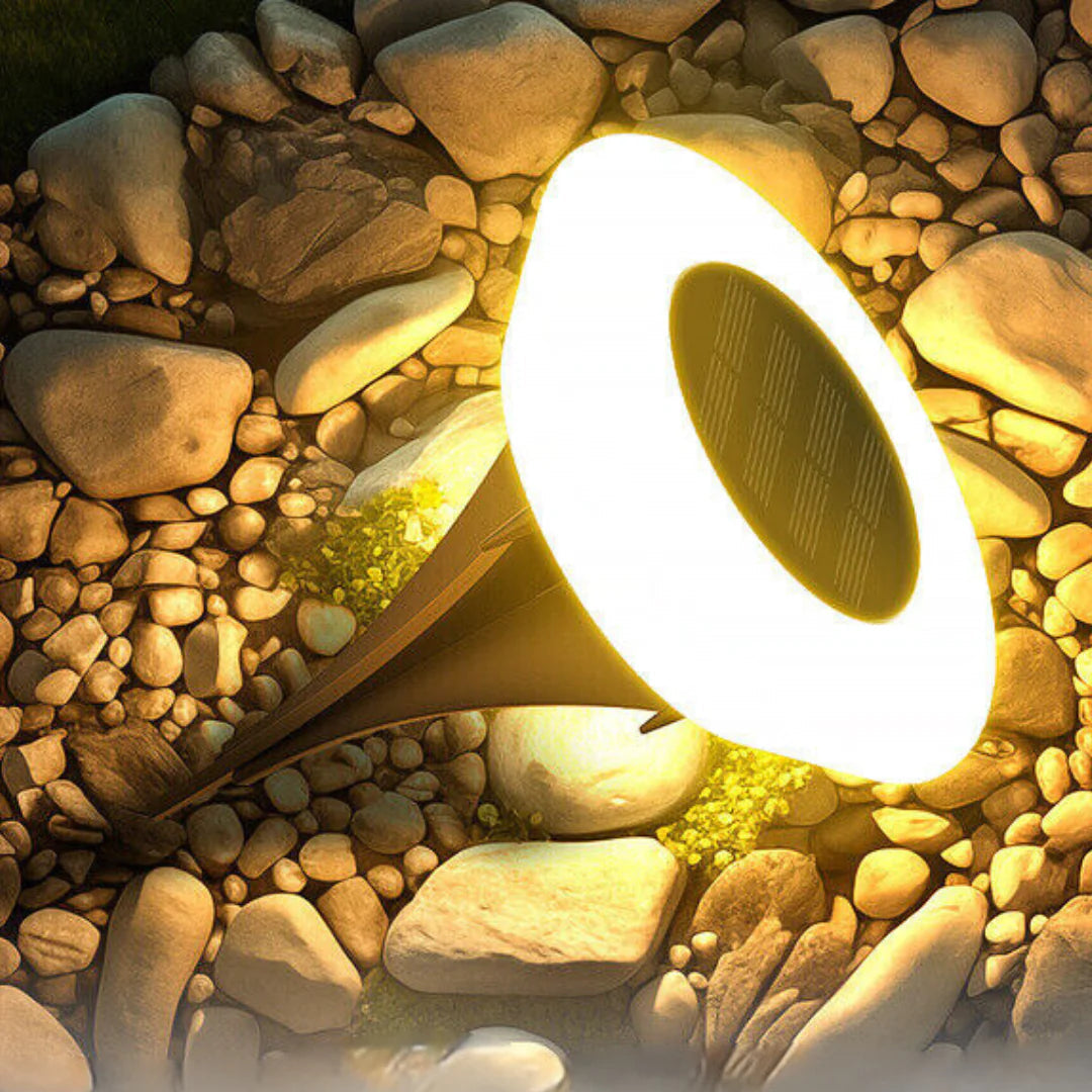 Vivrek - Iluminación Solar LED de Suelo - Impermeable IP65 - Duradera y Fácil
