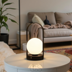 Vivrek - Lámpara de Mesa Esférica - Luz Nocturna LED Inalámbrica