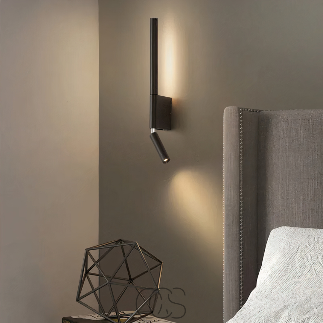 Vivrek - Lámpara de Pared LED Elegante con Lámpara de Lectura