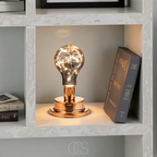 Vivrek - Table Lamp with Light Bulb - Vintage Industrial Design