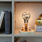 Vivrek - Table Lamp with Light Bulb - Vintage Industrial Design