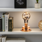 Vivrek - Table Lamp with Light Bulb - Vintage Industrial Design