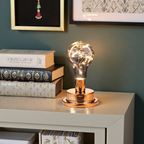 Vivrek - Table Lamp with Light Bulb - Vintage Industrial Design