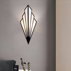 Vivrek - Wall lamp with geometric diamond design