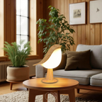 Vivrek - Lámpara de Pájaro de Madera - Lámpara de Mesa Inalámbrica con Luz Cálida
