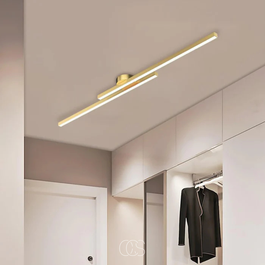 Vivrek - lámpara de techo de aluminio moderna - Iluminación de techo elegante