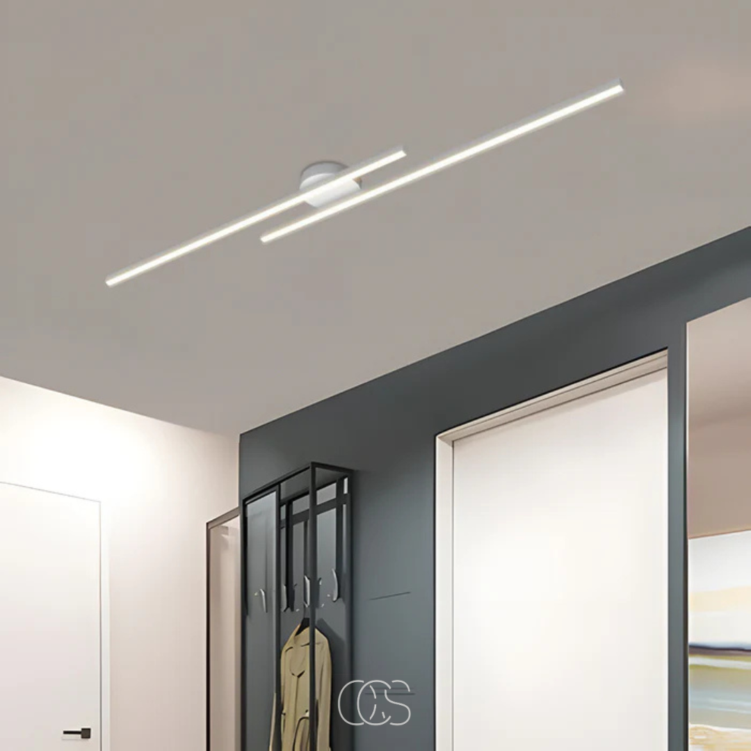 Vivrek - lámpara de techo de aluminio moderna - Iluminación de techo elegante