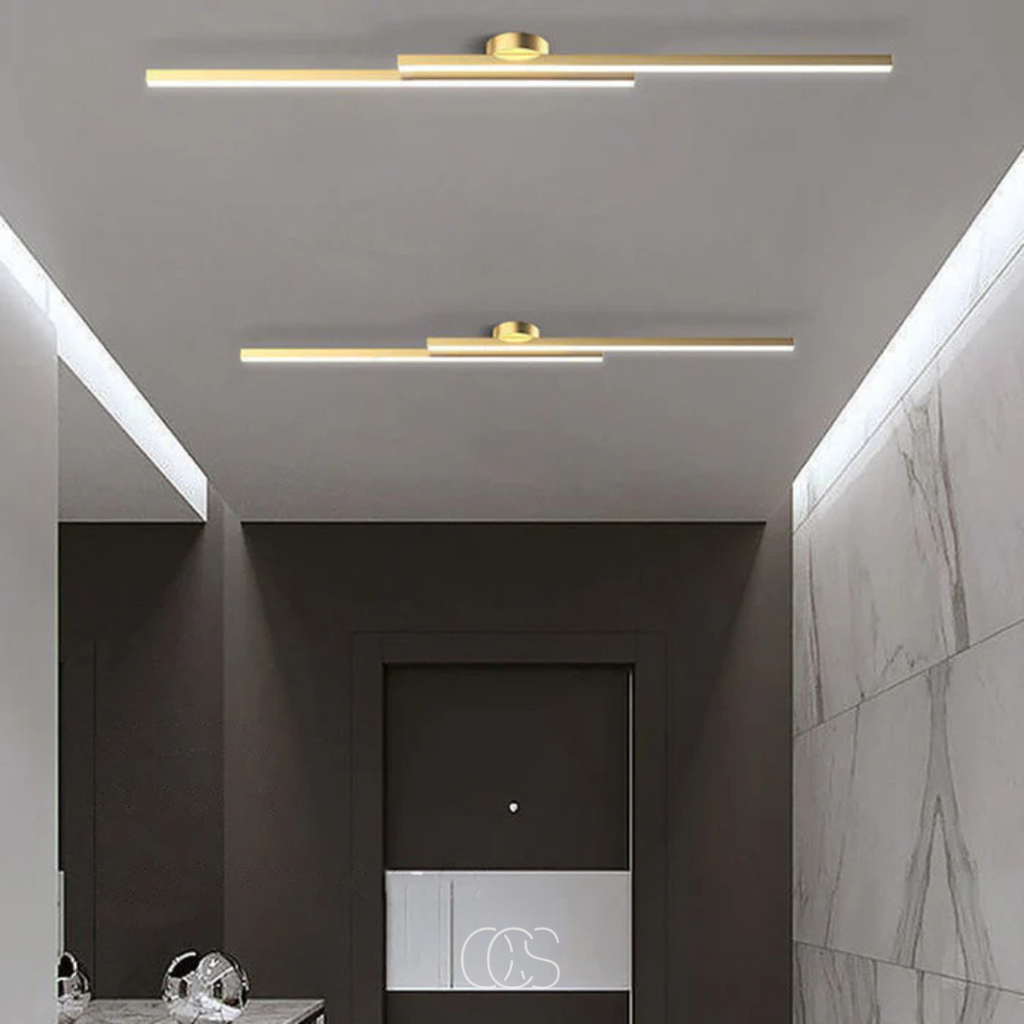 Vivrek - lámpara de techo de aluminio moderna - Iluminación de techo elegante