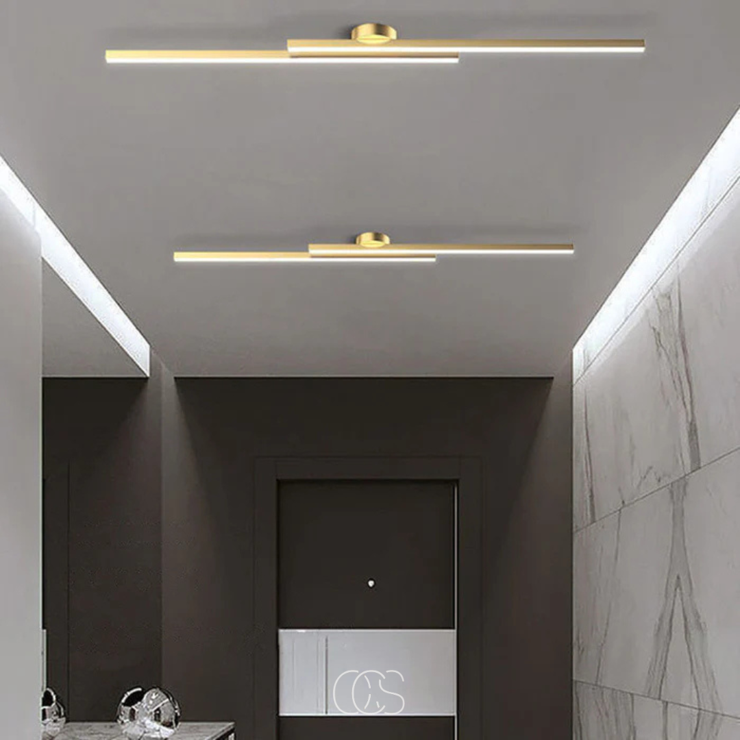 Vivrek - lámpara de techo de aluminio moderna - Iluminación de techo elegante