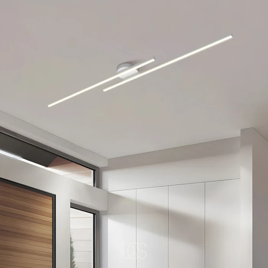 Vivrek - lámpara de techo de aluminio moderna - Iluminación de techo elegante