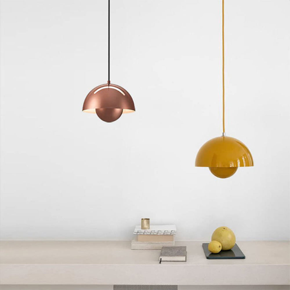 Nova Arc Semi Circular Colour Pendant Light For Dining
