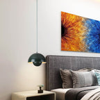 Nova Arc Semi Circular Colour Pendant Light For Dining