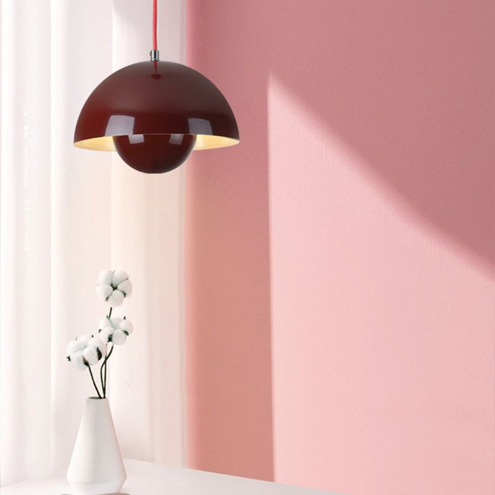 Nova Arc Semi Circular Colour Pendant Light For Dining