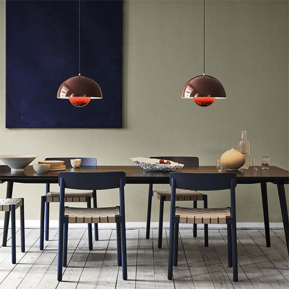 Nova Arc Semi Circular Colour Pendant Light For Dining