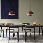 Nova Arc Semi Circular Colour Pendant Light For Dining
