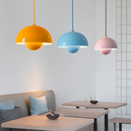 Nova Arc Semi Circular Colour Pendant Light For Dining