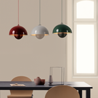 Nova Arc Semi Circular Colour Pendant Light For Dining